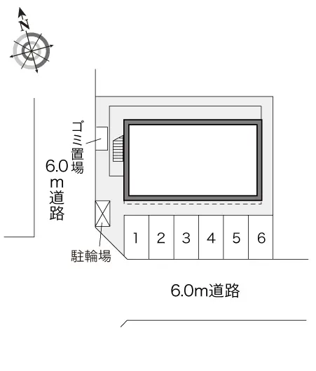 ★手数料０円★鳥取市湖山町南２丁目　月極駐車場（LP）